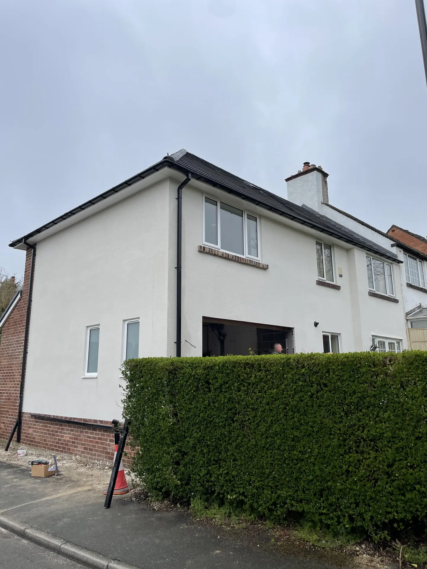 Silicone rendering completed in Fulwood Sheffield S10 by P&R Solutions