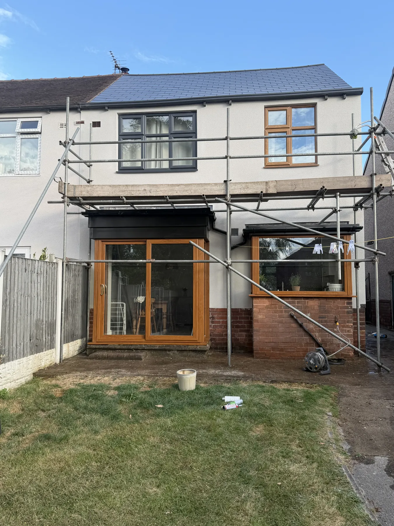 Monocouche render completed in Greenhill Sheffield S8 by P&R Solutions