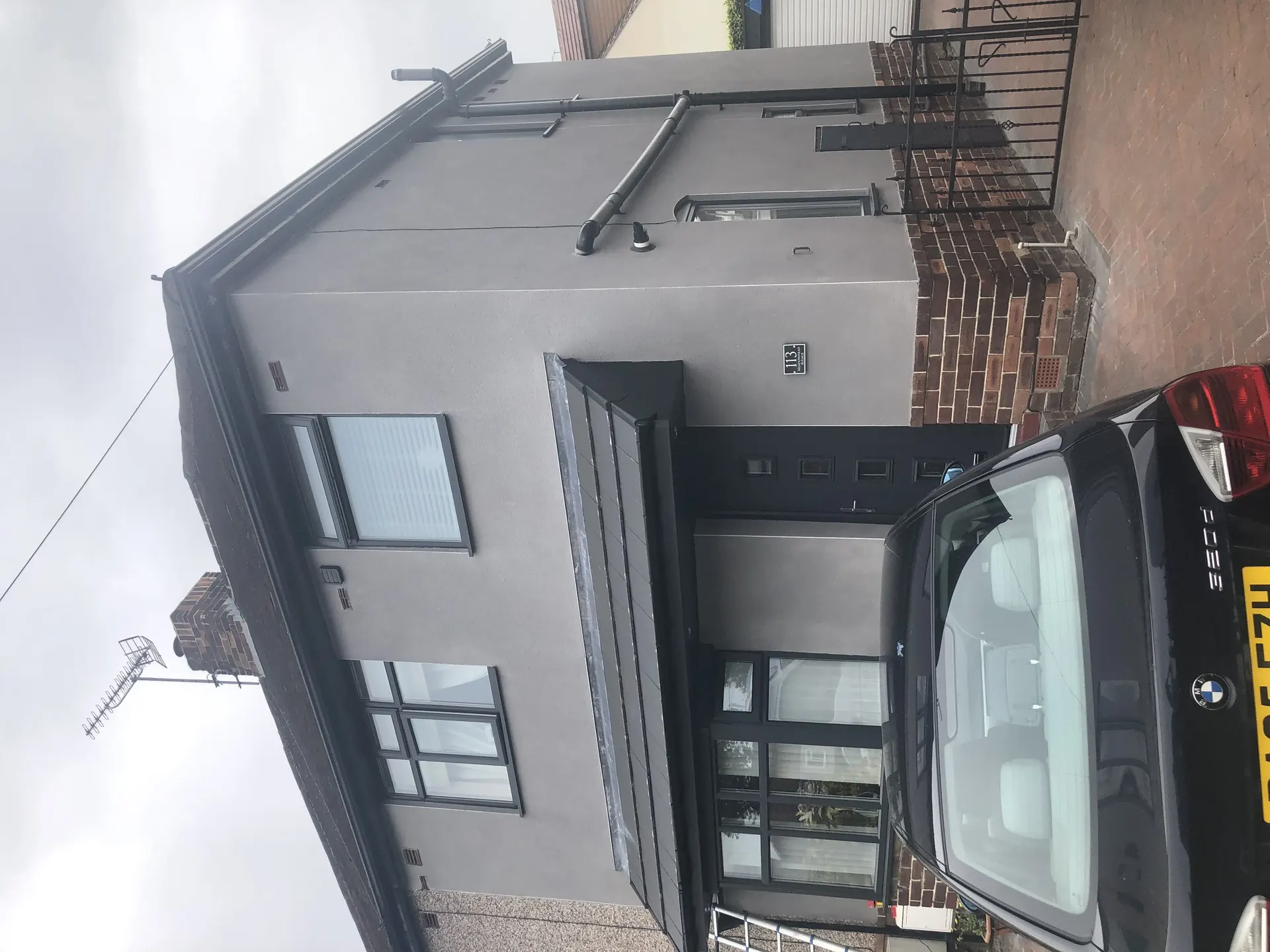 Traditional sand and cement render completed in Sheffield by P&R Solutions