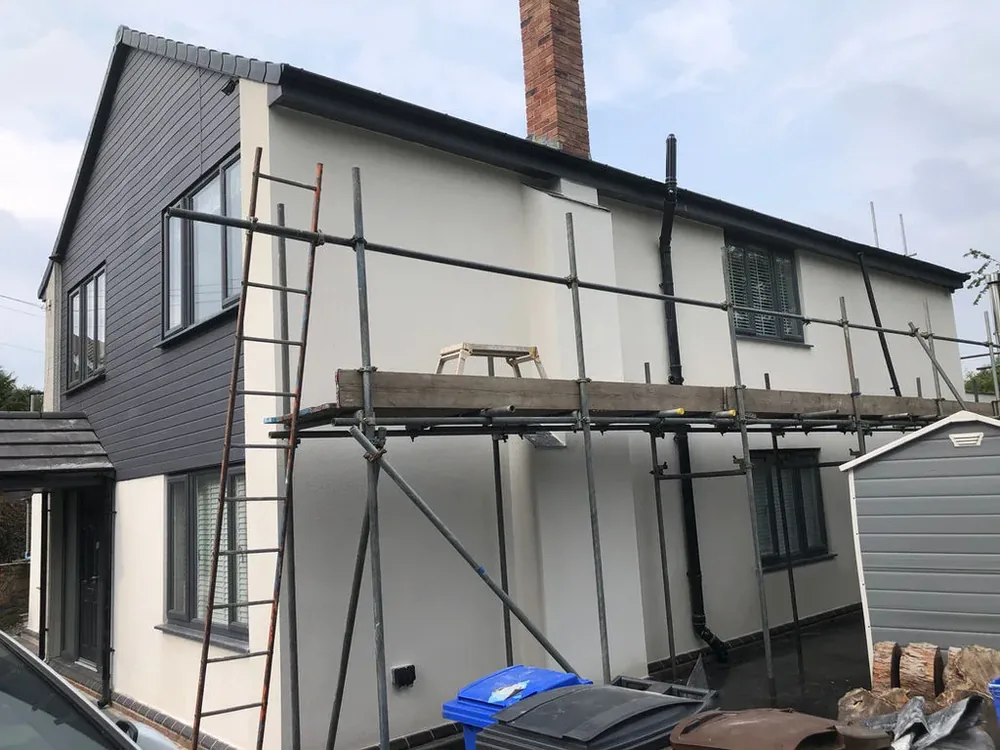 Silicone render Norton Sheffield by P&R Solutions