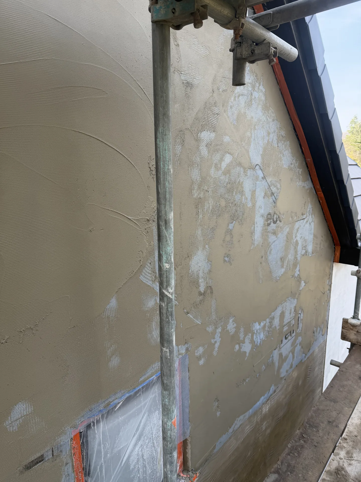 Stage 2e: Base coat fresh application close-up — Sandygate Sheffield by P&R Solutions