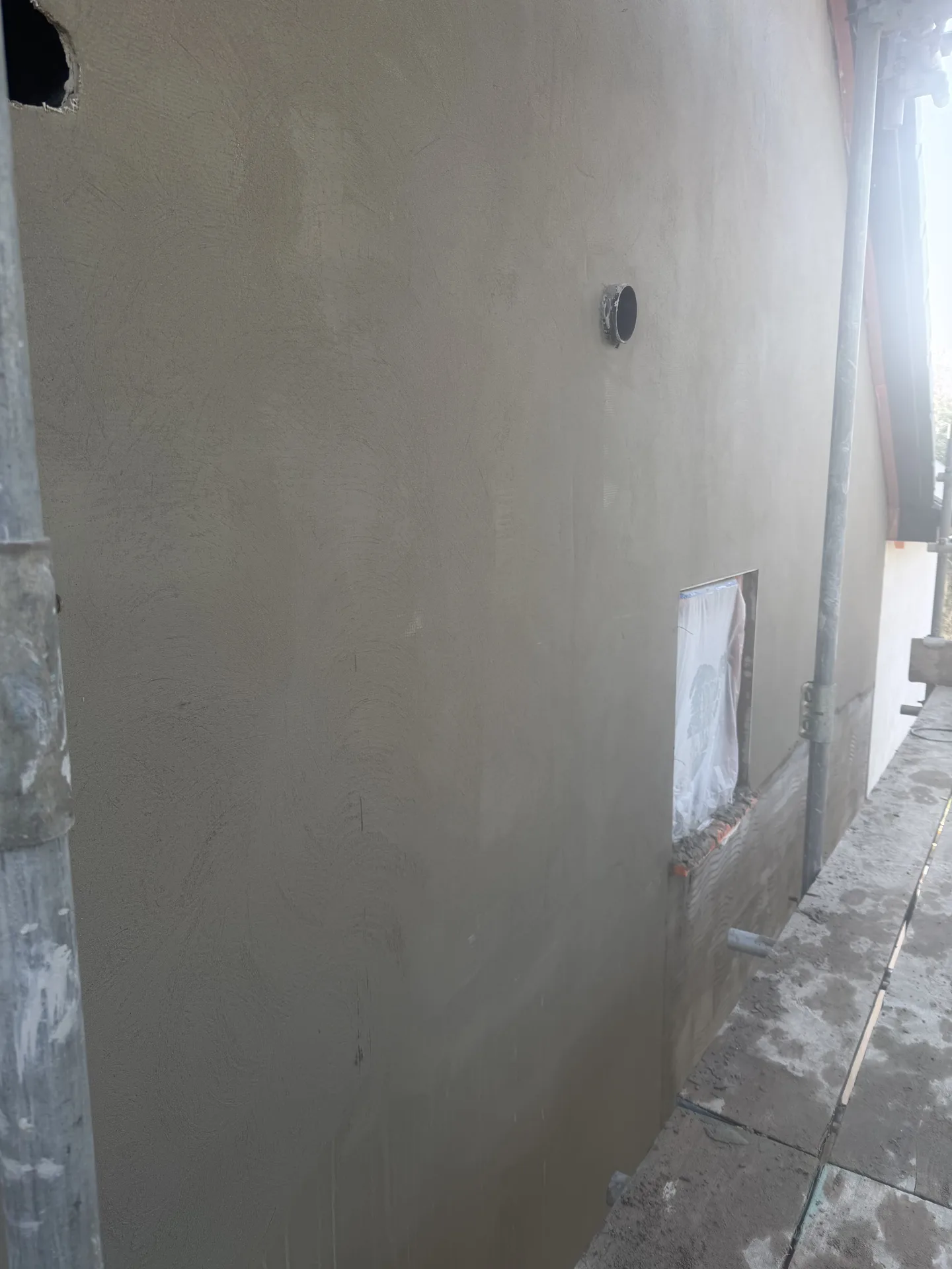 Stage 2i: Full side elevation ruled up flat — Sandygate Sheffield by P&R Solutions