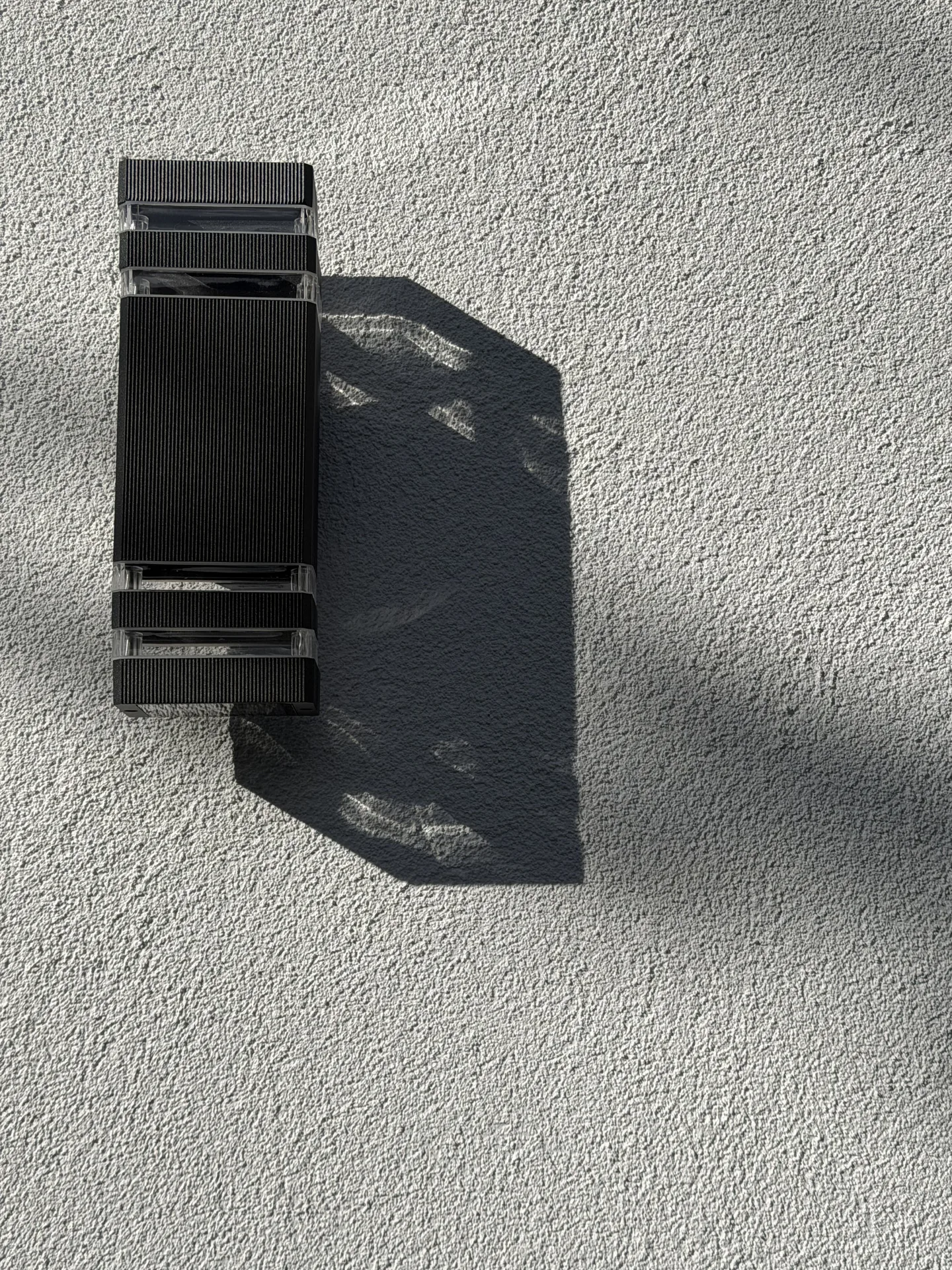 Stage 4b: 1.5mm Ecorend Marble White scraped texture detail at wall light — Sandygate Sheffield by P&R Solutions