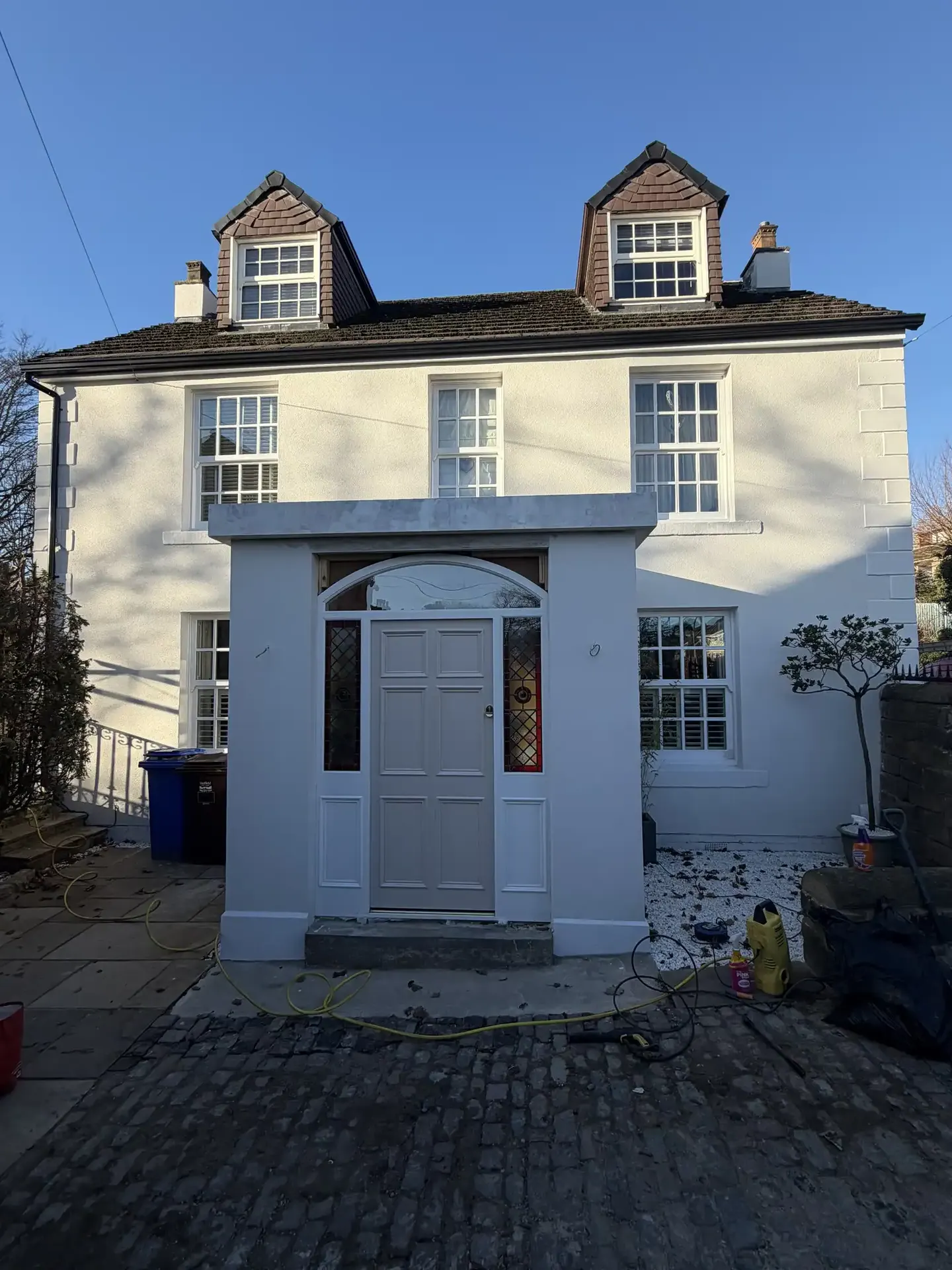 Silicone render completed in Walkley Sheffield S6 by P&R Solutions